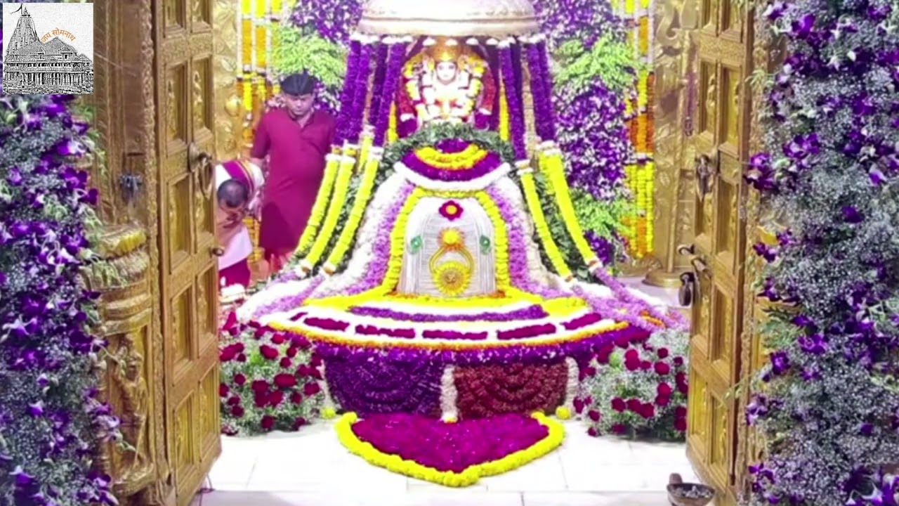 🔴Live Somnath Jyotirling Today live Arti Darshan 15 February#jyotirling#trending video#viral video