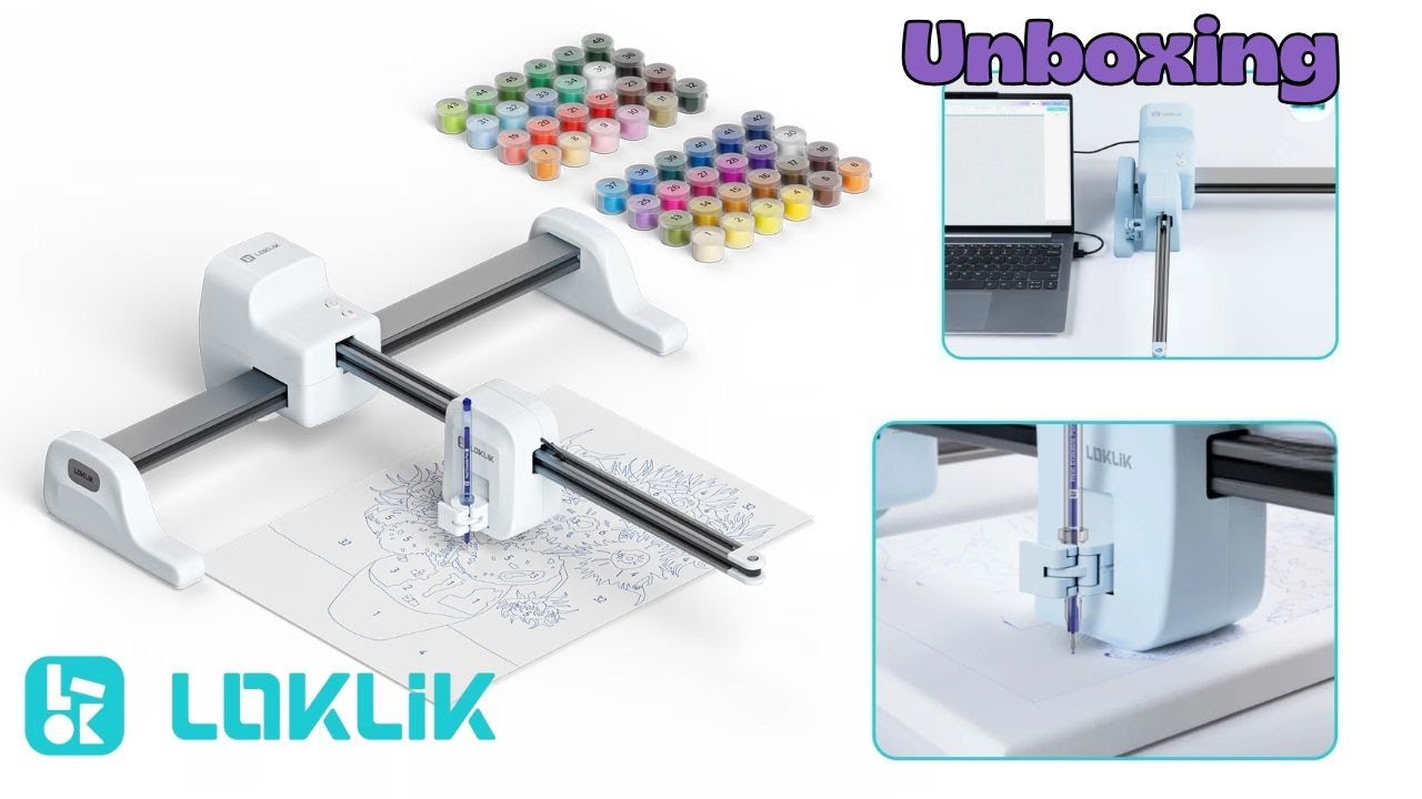 Unboxing Máquina Loklik iPaint 🎨 | Todo lo que Trae la Caja