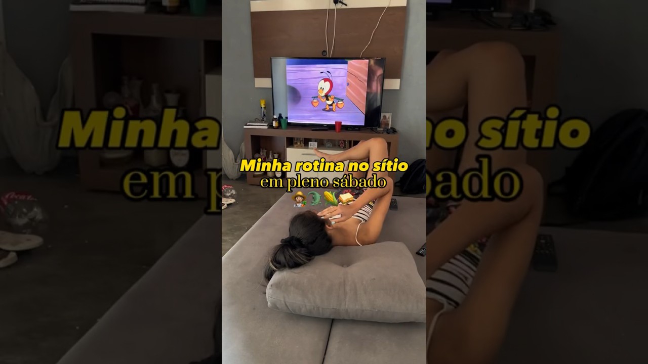 Minha rotina de s&aacute;bado gostaram ? 😂❤️ #sitio #casa #rotinadodia #vlog
