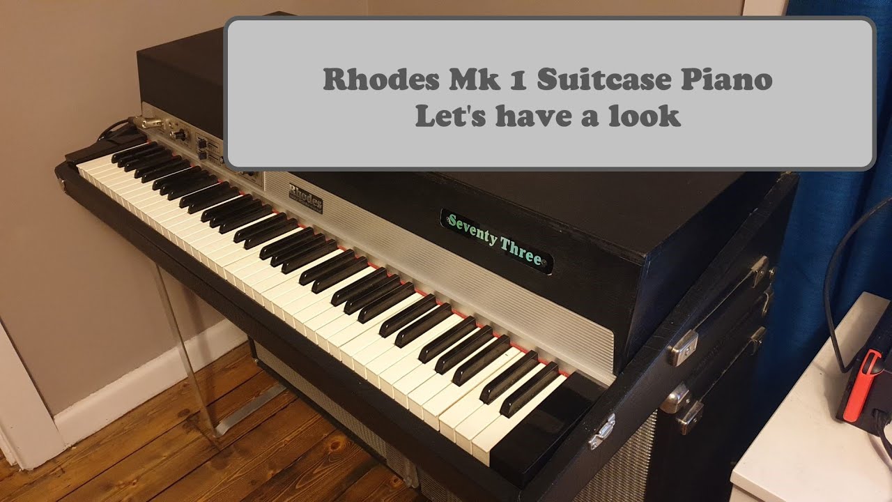 Rhodes Suitcase Mk1 Piano Tour