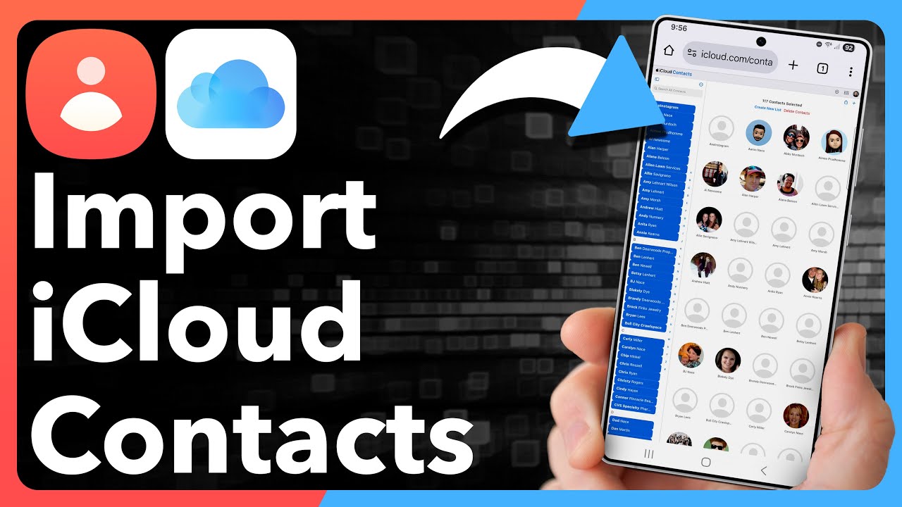 How To Import Contacts From iCloud To Android Phone