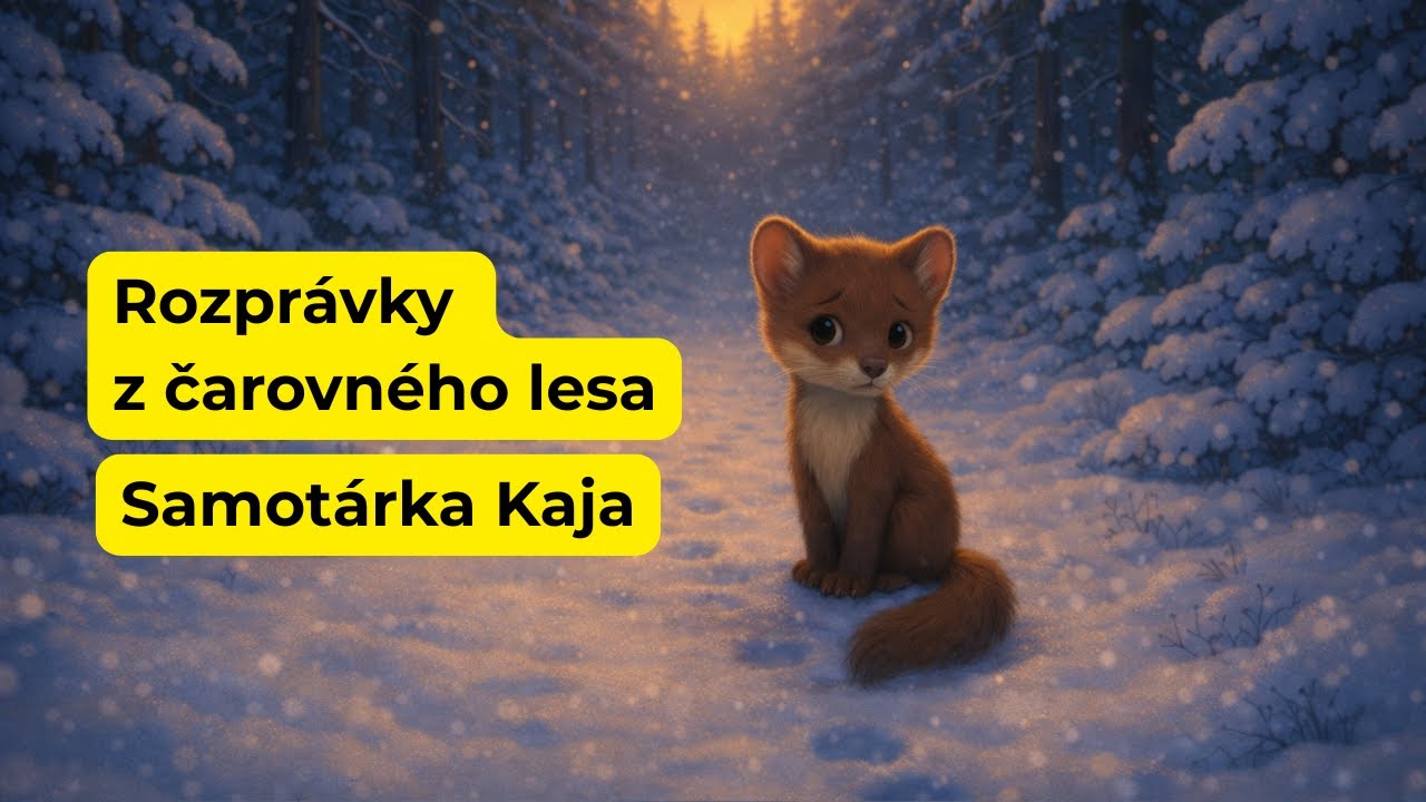 Samotárka Kaja • hovorené rozprávky • audio rozprávky pre deti na dobrú noc