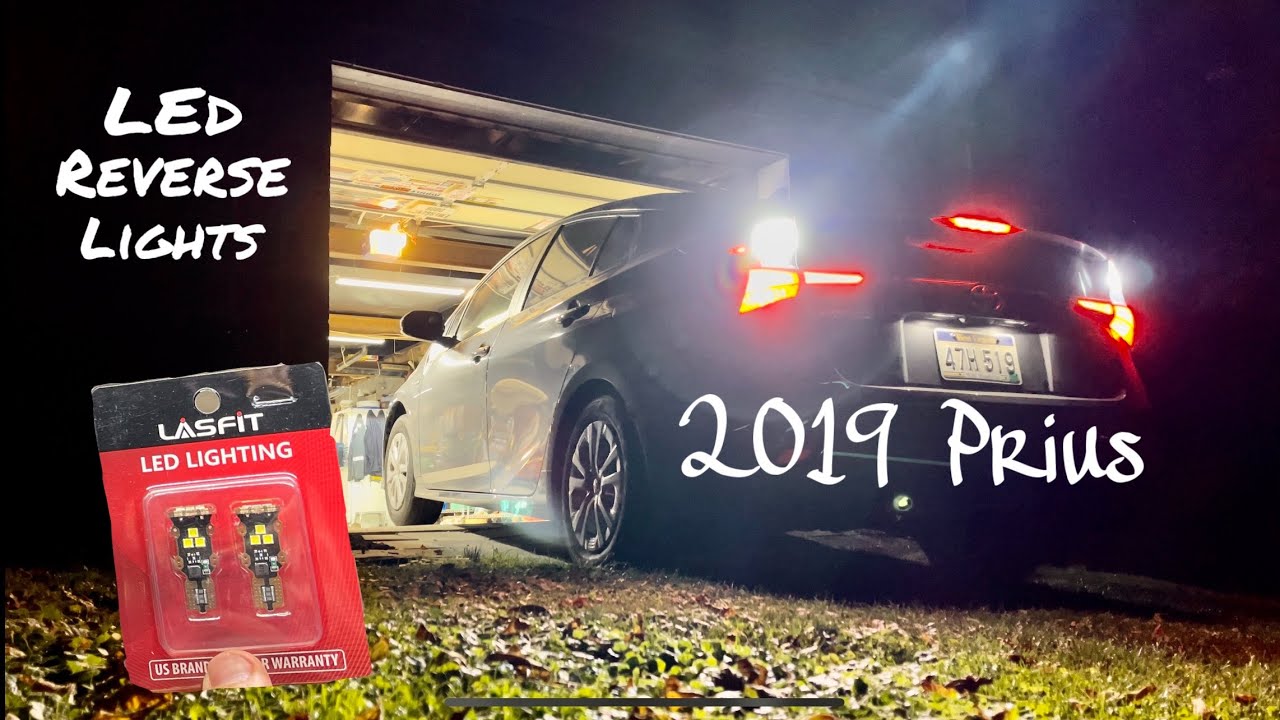 2016-2022 Toyota Prius Led Reverse Light Upgrade.   SO BRIGHT!!