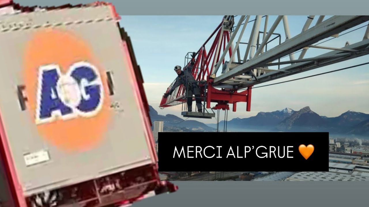 Last Dance in Alp&rsquo;Grue 🧡 D&eacute;montage Potain Mdt218A