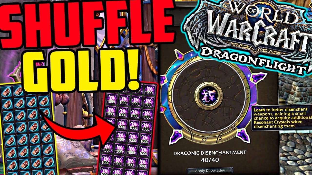 INSANE Gold Shuffle For Dragonflight Goldmaking - Make LOTS of Gold!