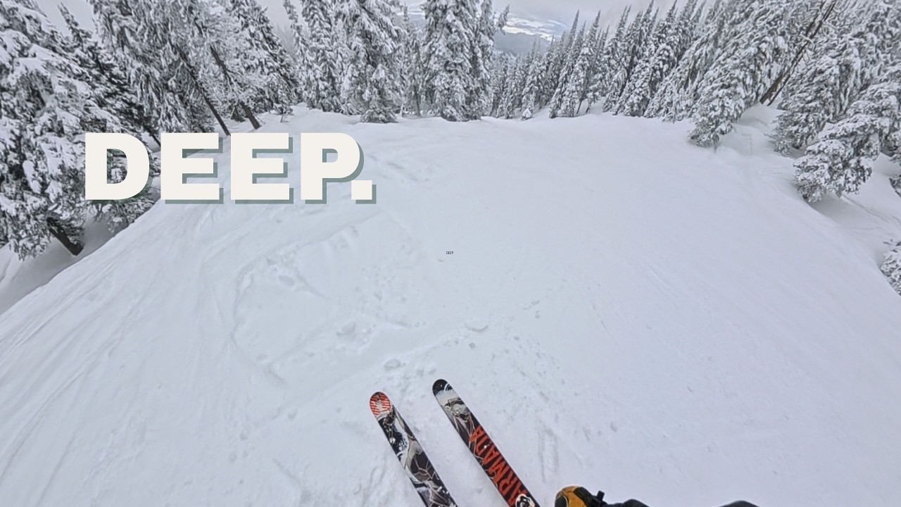 Floating Through PNW Trees | Deep Powder POV