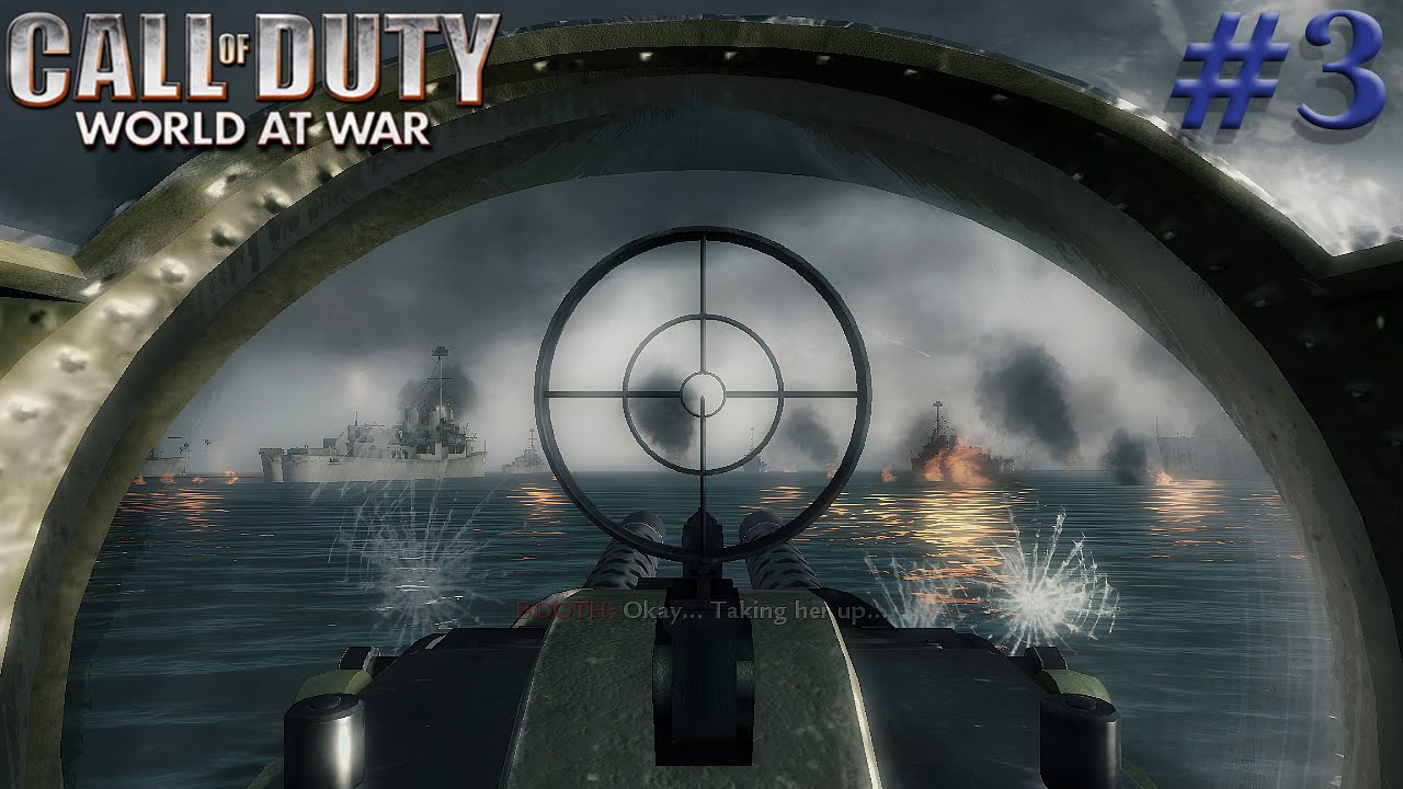 EPIC BẮN ĐÃ TAY AE Ạ=)) Call of Duty: World at War #3