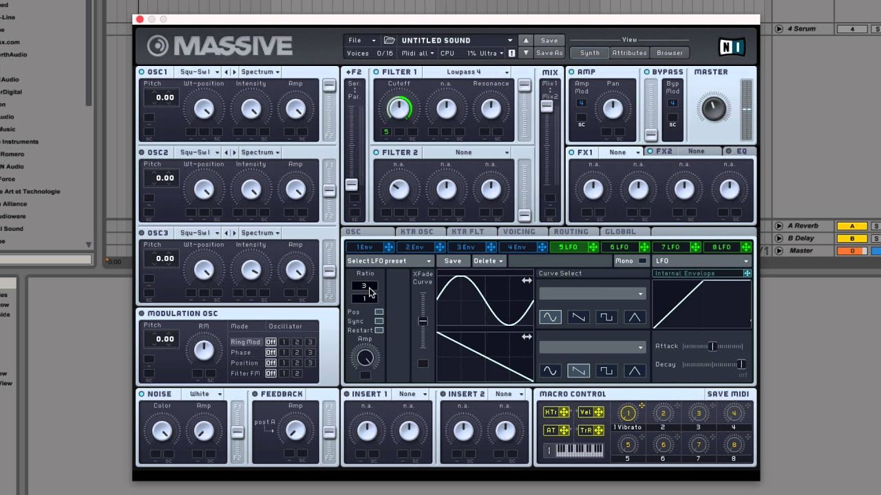 Massive in Depth #7 - Massive's LFO Section