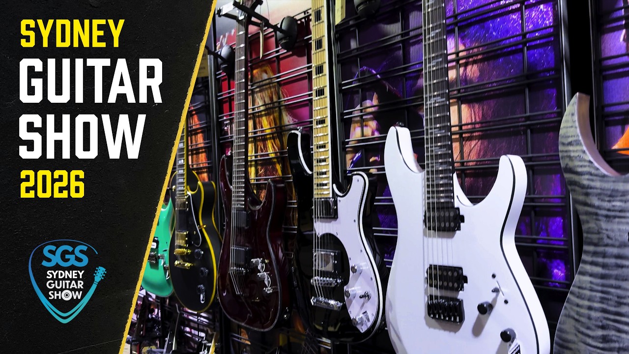 VLOG | Inside the Sydney Guitar Show 2026