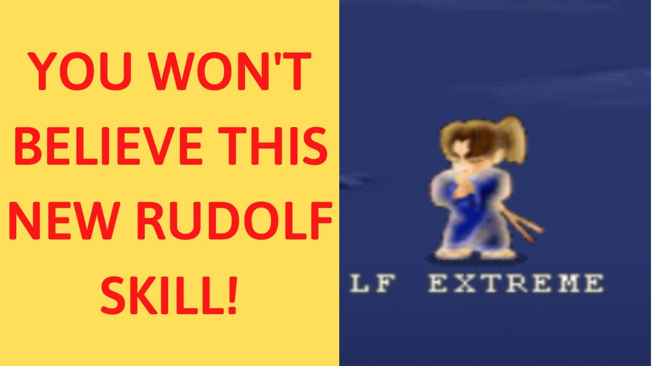 RUDOLF'S SPECIAL SKILL THAT YOU DON'T KNOW!!!!