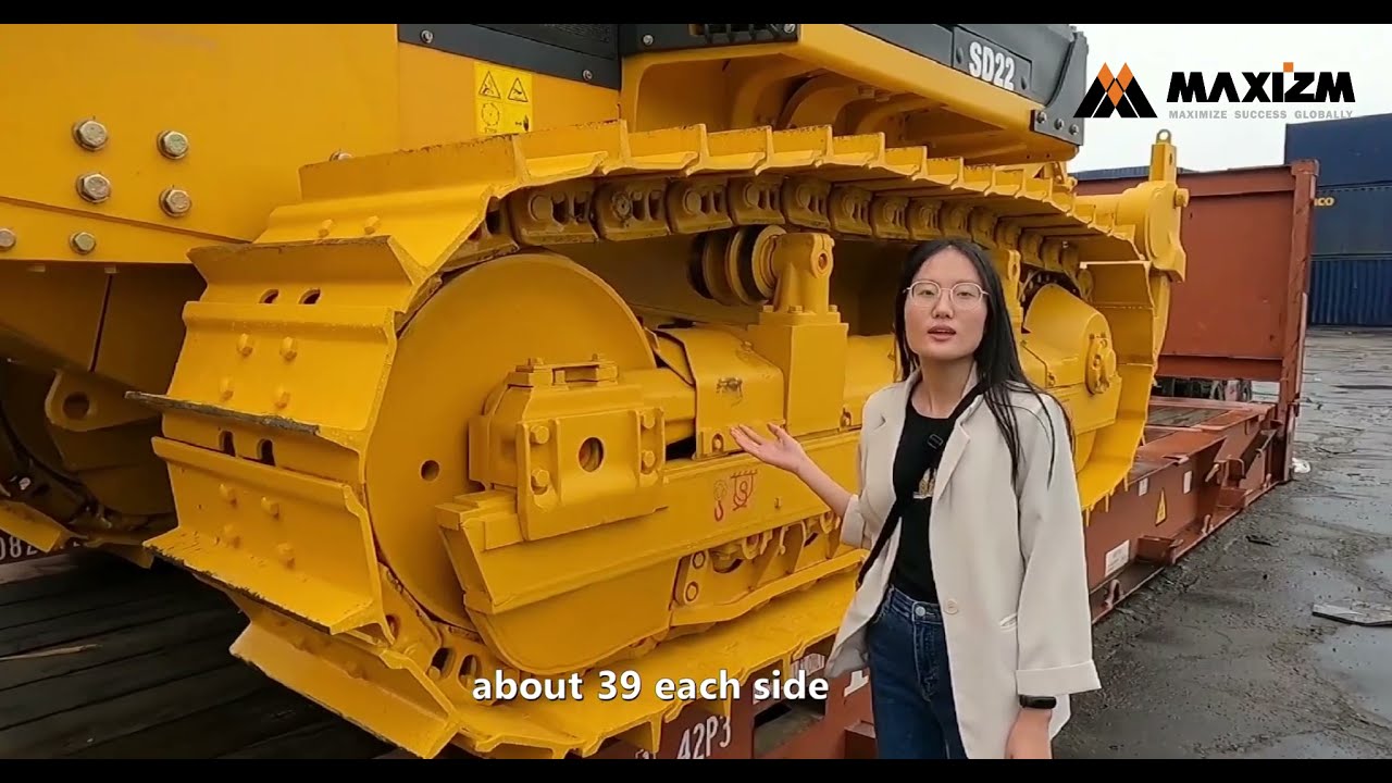 SHANTUI SD22 Bulldozer Mobile Crane Full Walkthrough | Power & Precision