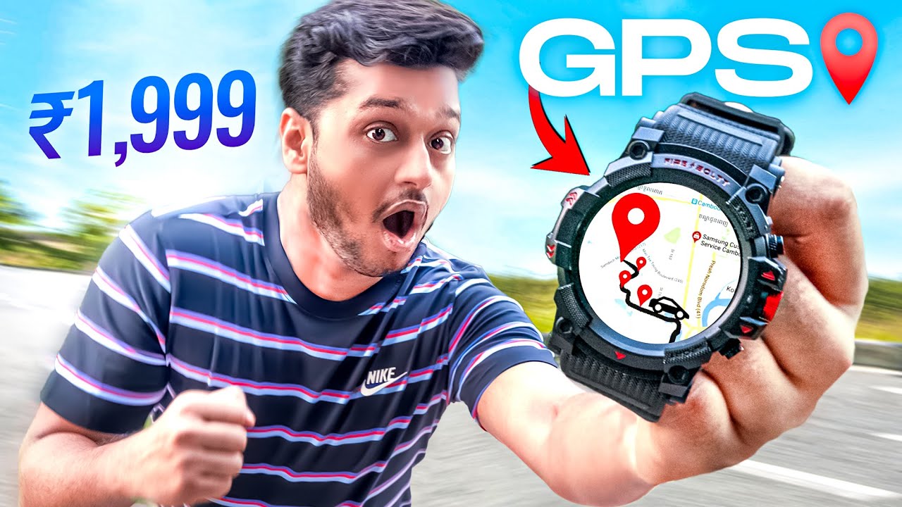 Trying GPS Smartwatch Under ₹2000 | Fireboltt Expedition GPS Unboxing & Review