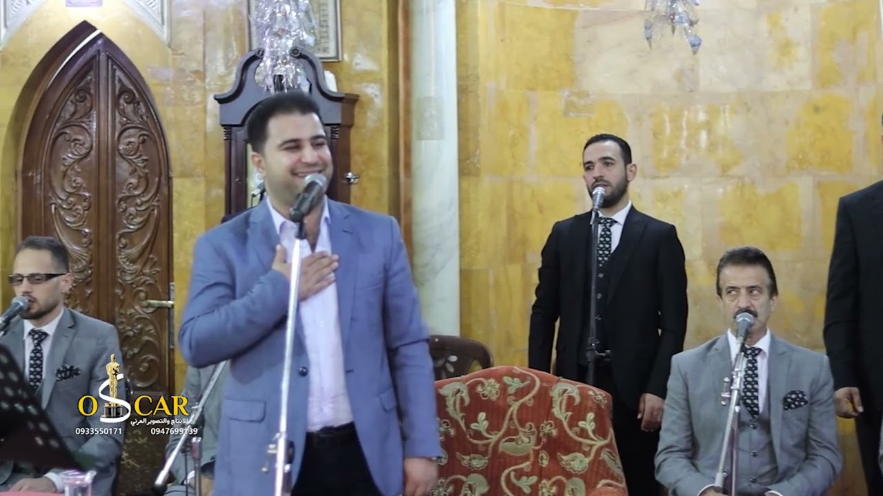 زفاف العريس المهندس محمد شحود جزء 1 المنشد محمد حمامي تصوير مركز اوسكار 0933550171