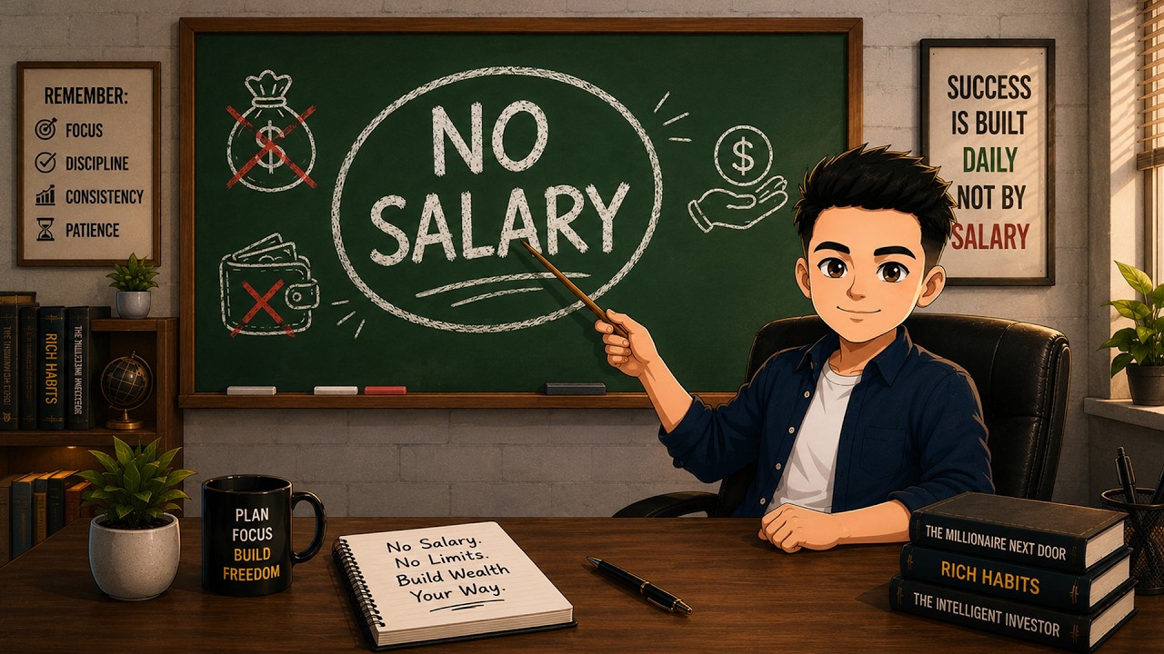 Your Life at Every Level of Building Wealth with No Salary