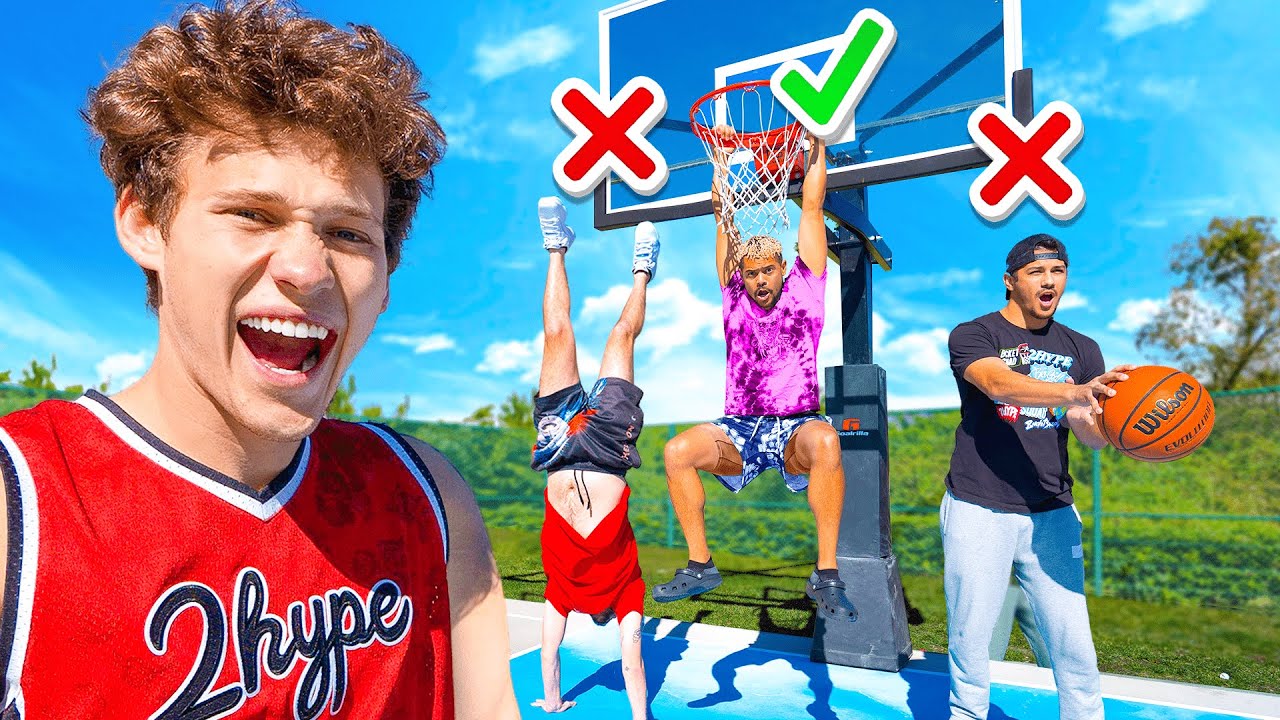 CRAZY Simon Says Basketball Challenge
