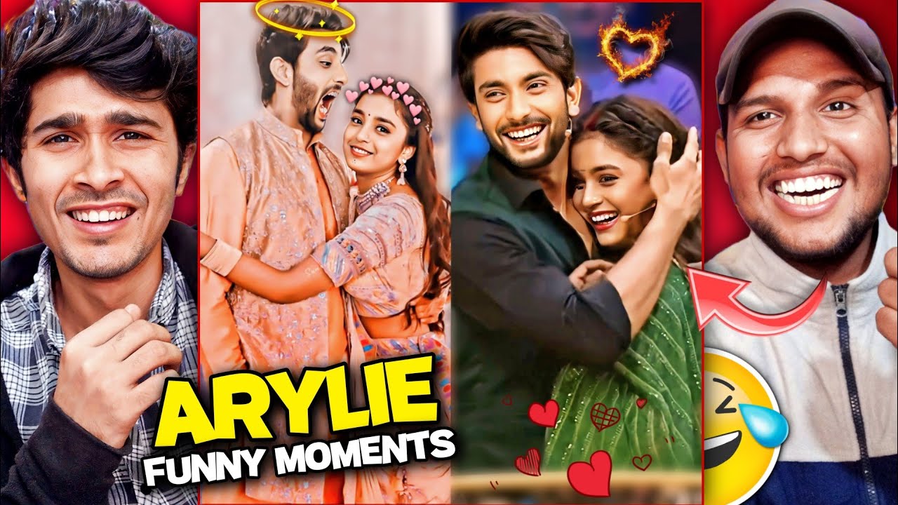 #Arylie - Imlie And Aryan Cute & Funny Moments Reaction 😂🔥 | V2funreacts