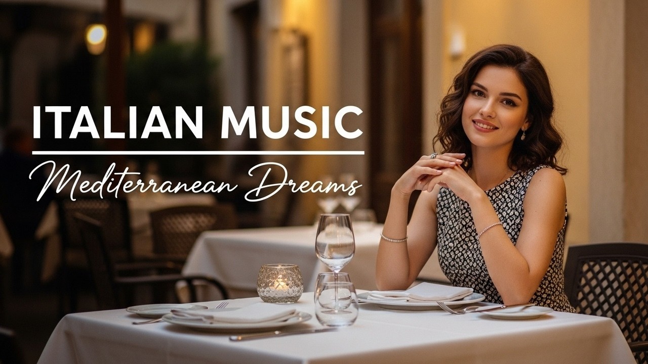 🎶 Italian Vibes & Mediterranean Music 🎶 Relaxing Italy Coast & Lake Como Calm Steady Sound Flow