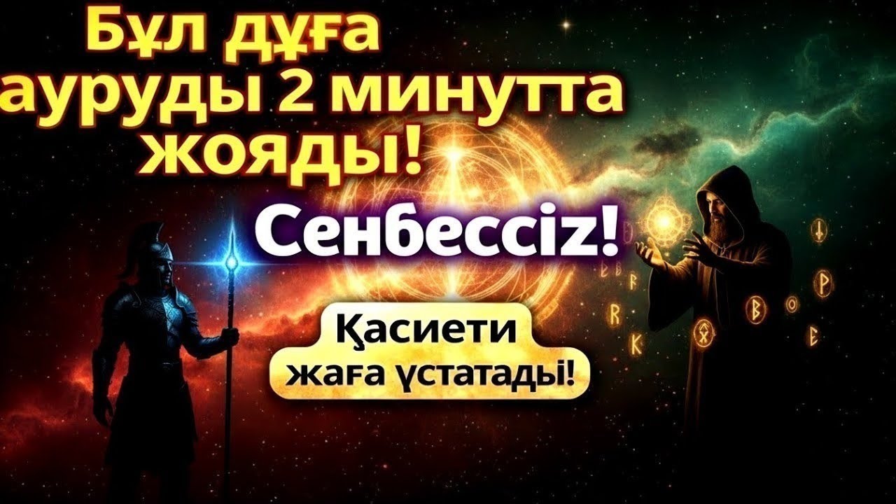 Сенбейсің! Бұл Дұға 2 Минутта Ауруды Жояды – Қасиеті Өте Күшті!