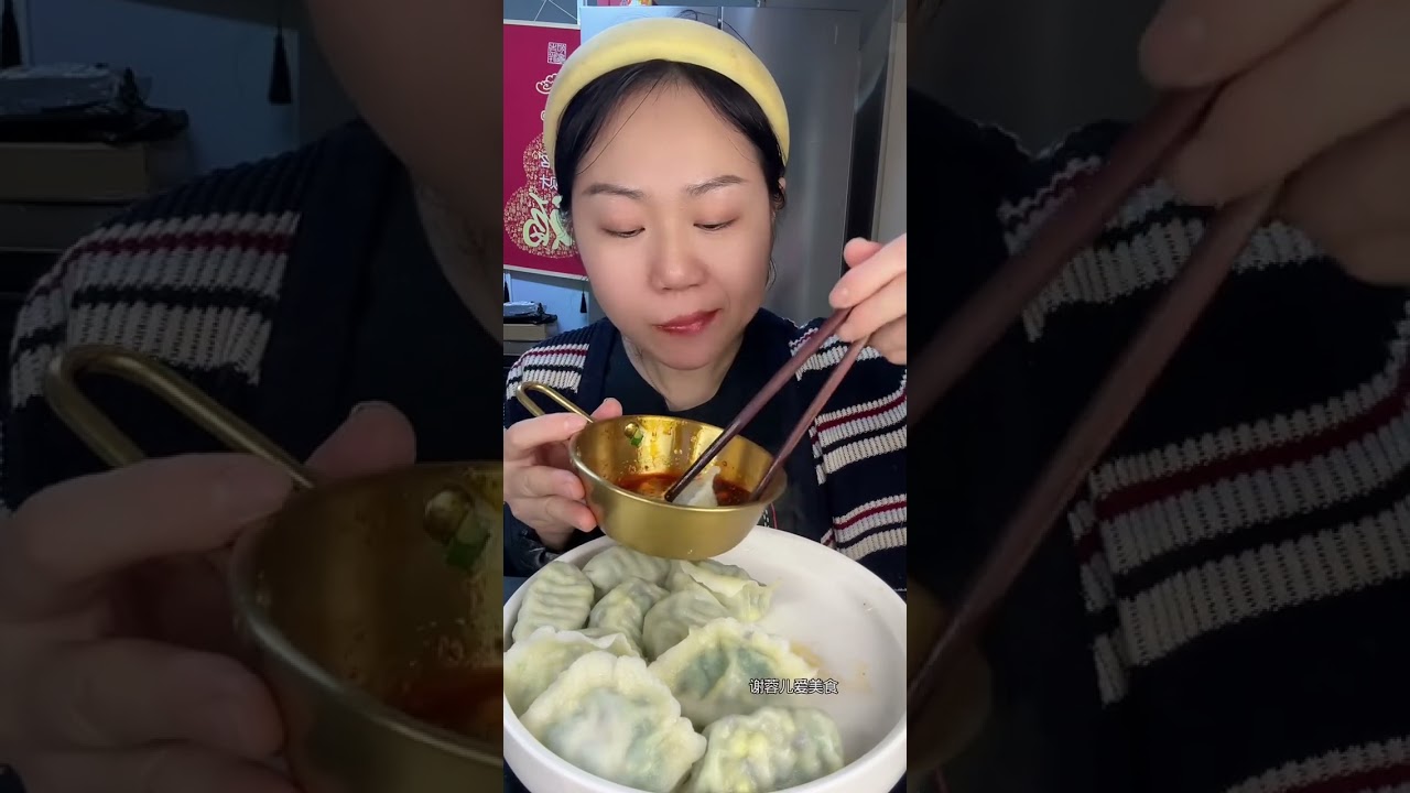 ASMR Delicious to eating fried food #04