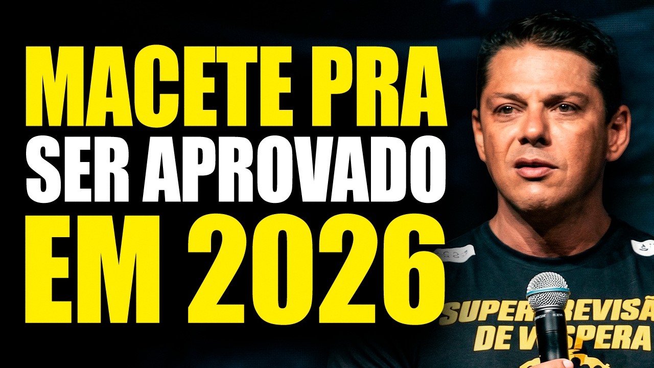 MACETE PARA ESTUDAR ANTES DO EDITAL DA PRF