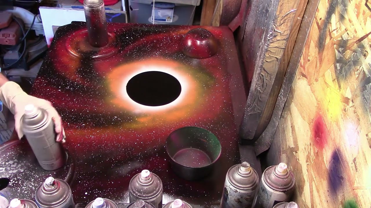 GARGANTUA | Spray Paint Art Timelapse