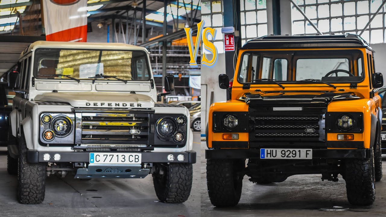 Land Rover SANTANA vs DEFENDER