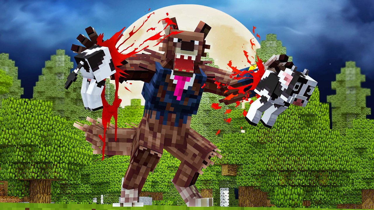LOKI VIROU LOBISOMEM ALFA NO MINECRAFT !! TEEN WOLF Ep.3