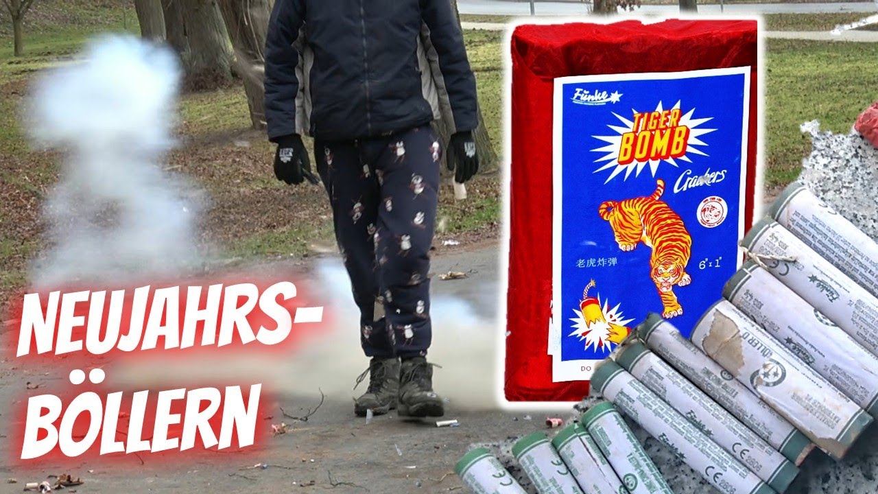 Böllern am 1. Januar! Geht das klar?
