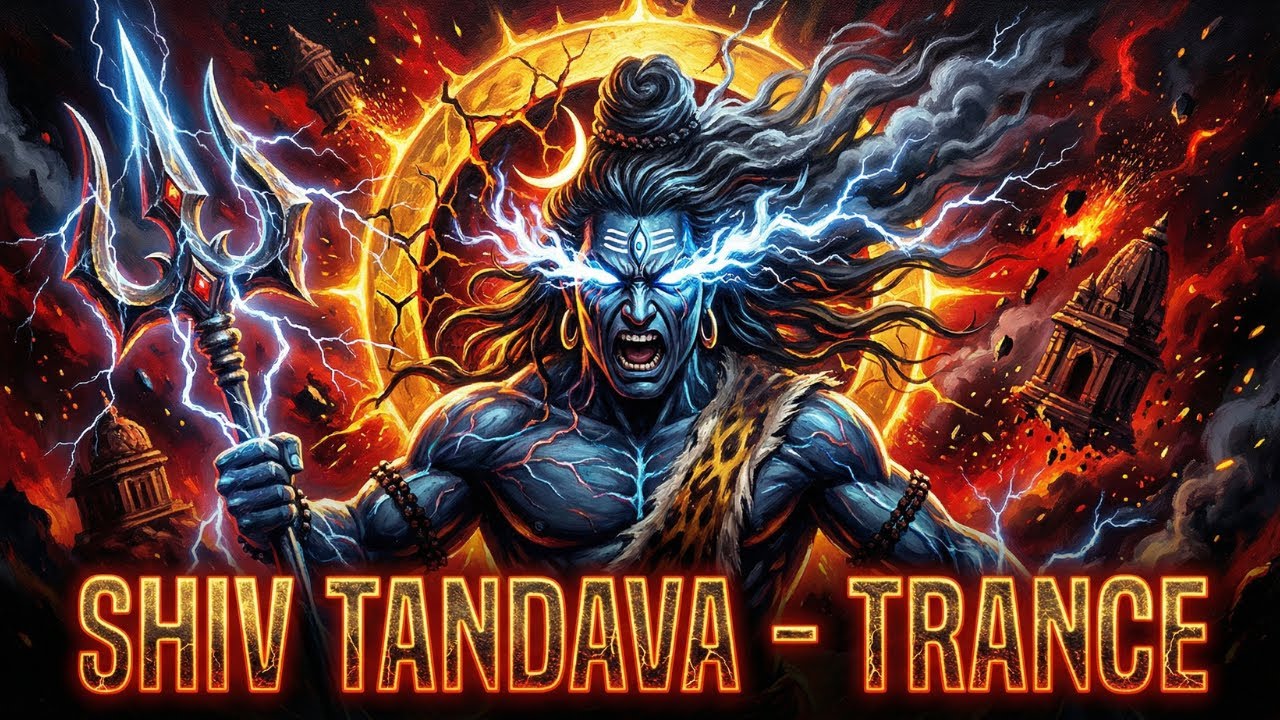 SHIV TANDAVA Trance (Extreme Bass) - 8K Visuals 🔊💀