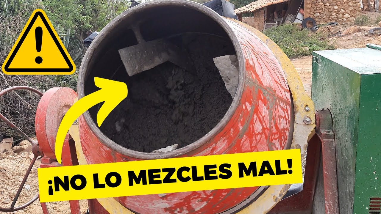 &iexcl;No Mezcles mal tu CONCRETO! 🚨 El Orden correcto y la Dosificaci&oacute;n 1:2:3