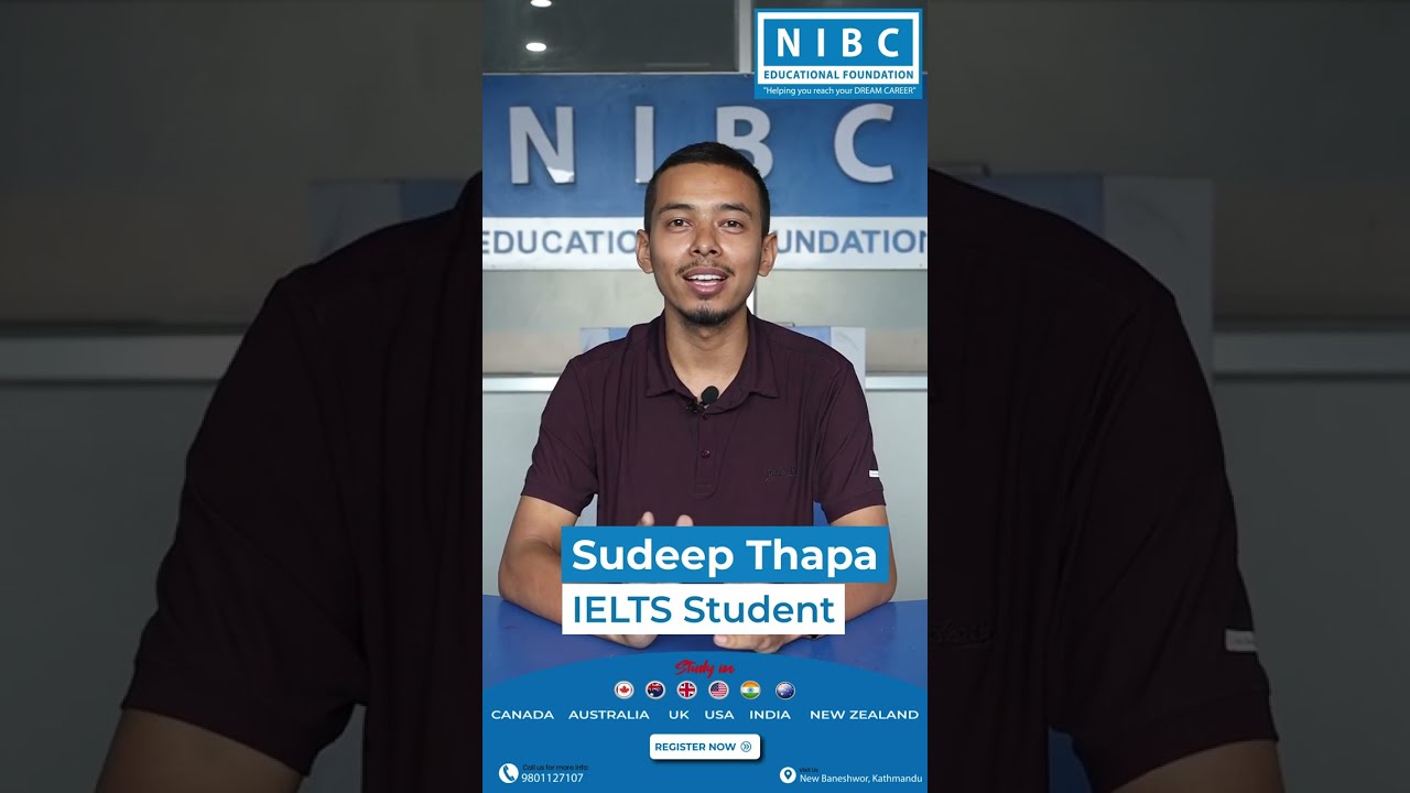 Sudip Thapa I IELTS Student | NIBC