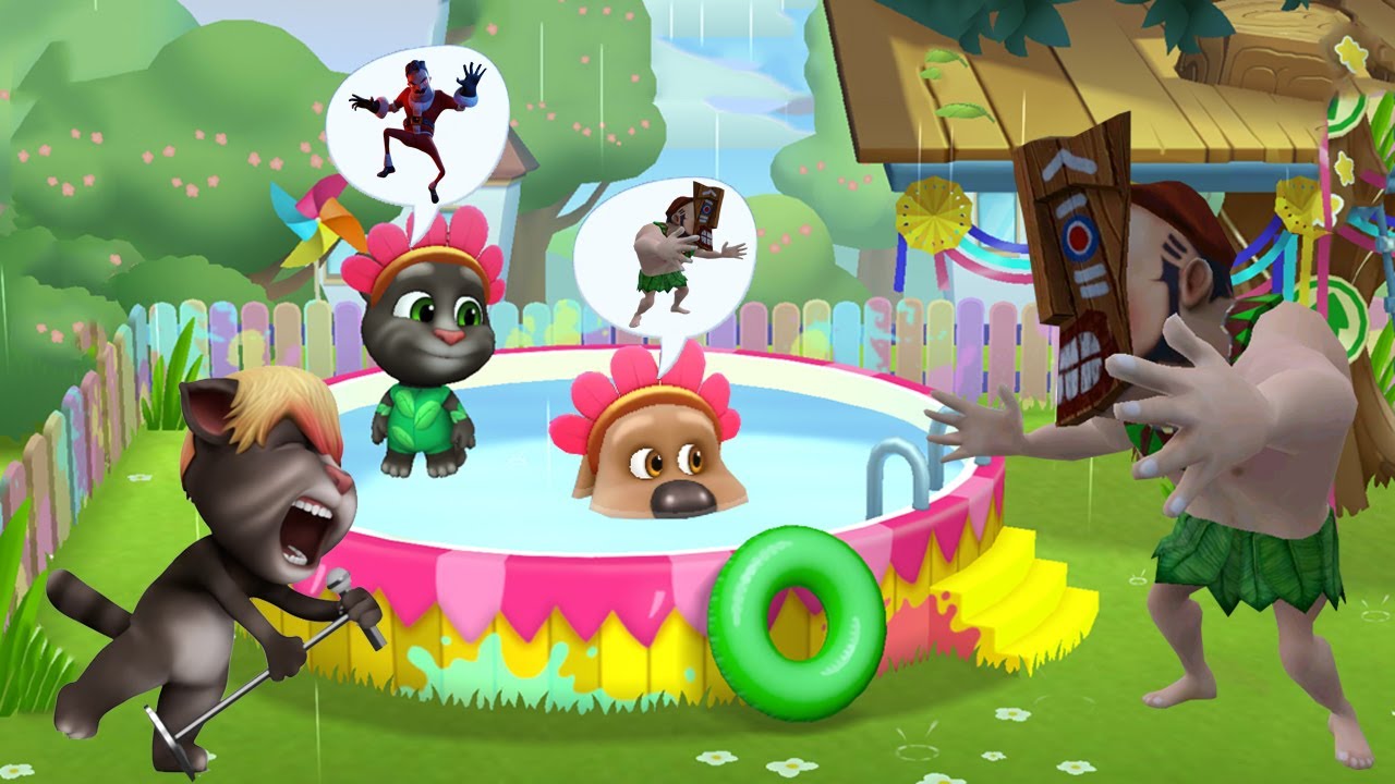 My Talking Tom Friends Happy Summer - Gameplay #19 - By Outfit7 Limited