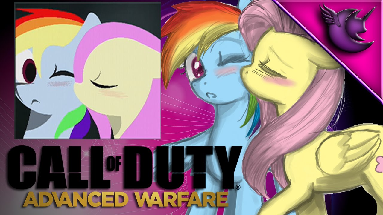 Call of Duty: Advanced Warfare - Fluttershy Kissing Rainbow Dash Emblem Tutorial