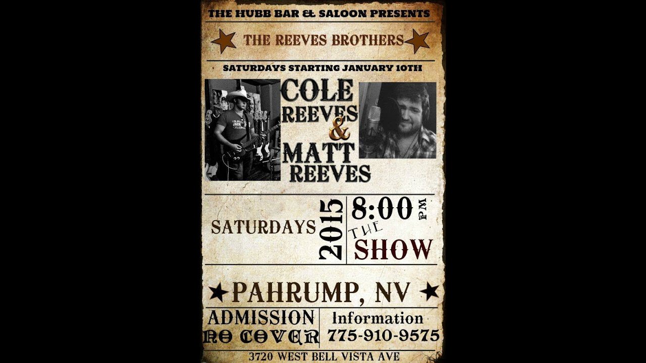 The Reeves Bros Live Solos w/ Matt Reeves - Cole Reeves - Peter Dallas - Kerry Klien.