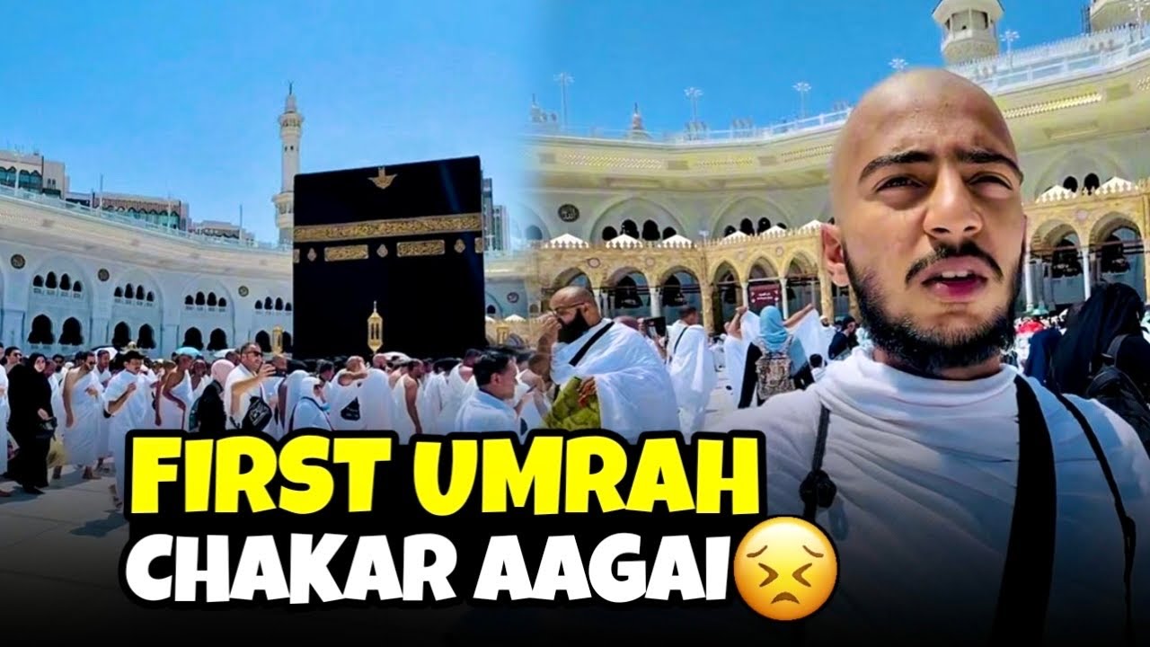 FIRST UMRAH KAR LIYA 😭 | TABYAT KHARAB CHAKAR AAGAI 😰