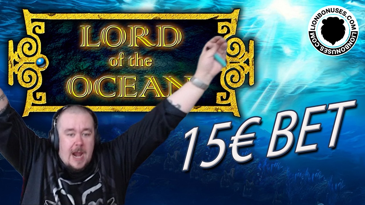 Lord Of The Ocean ★ 5 Ladys with 15&euro; Bet! ★ Vihislots Stream