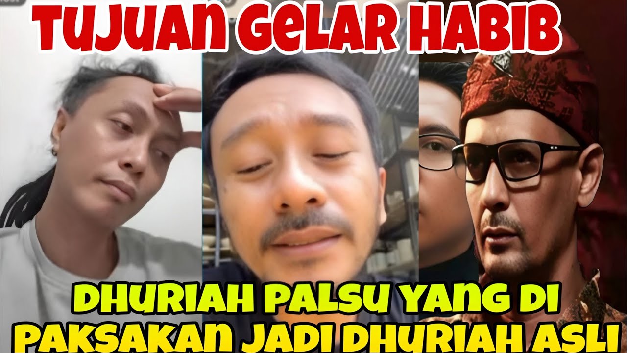 TUJUAN GELAR HABIB UNTUK SIAPA‼️ DISKUSI NASAB BA'ALAWI BERSAMA KIAIRAMPAK 