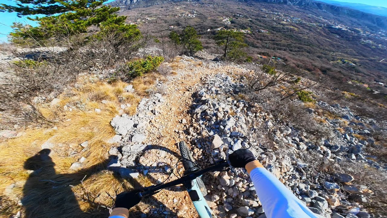 Mtb trails in Croatia - Vinodolska općina @trailforksapp  trail name: Podugrinac dh