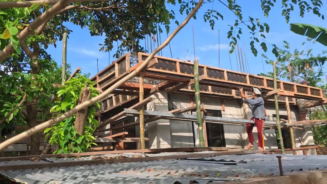 Building and renovating our dream home (Second floor cunstruction)