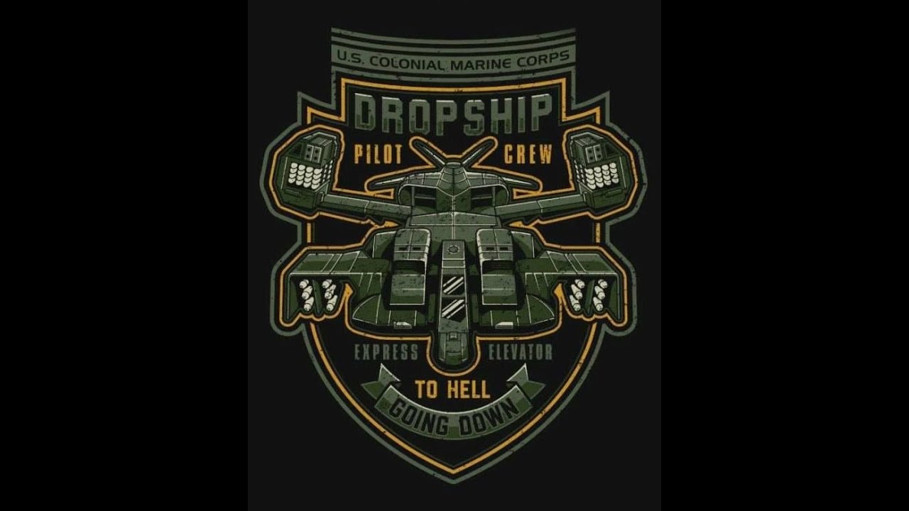 Aliens Dropship UD-4L (Papercraft)