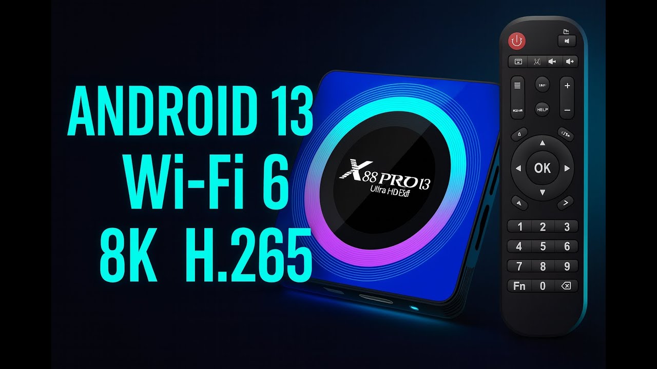 X88 PRO Android 13 TV Box Review — 4GB RAM, Wi-Fi 6, 8K/H.265 (RK3528) Speed Test