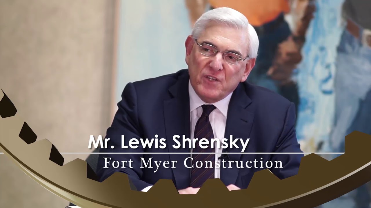 Mr. Lewis Shrensky - Fort Myer Construction - INTERVIEW