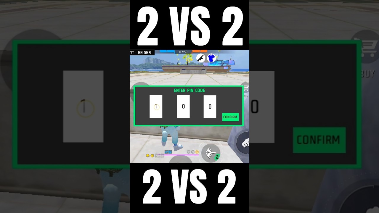 Hn Shri Craftland Map Code 💀  2VS2 only Headshot 