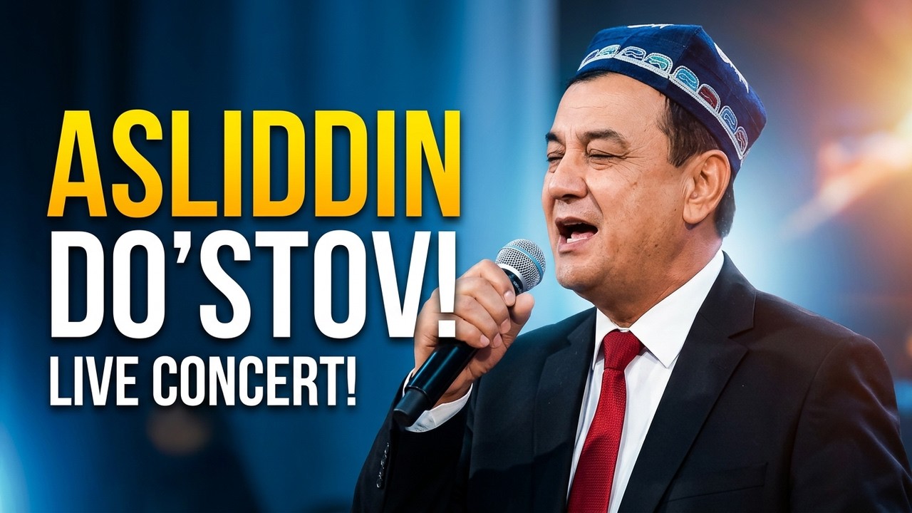 ASLIDDIN DO'STOV-ENG SARA QOSHIQLAR/ jonli ijro (2-qism)