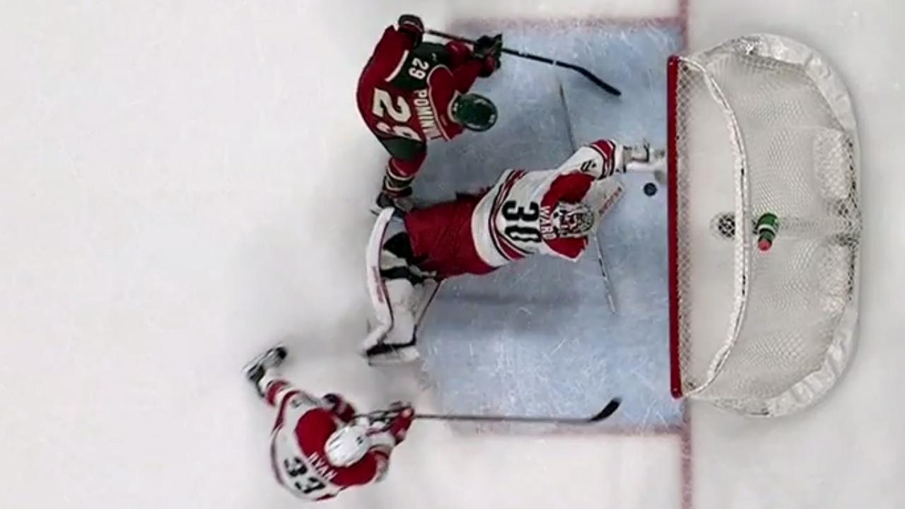 Gotta See It: Ward snares puck out of mid air to rob Wild