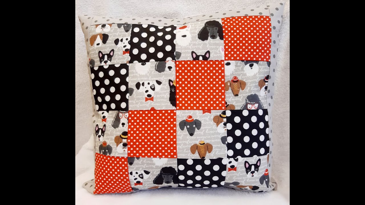 @erkavarrjvelemotthon  Patchwork párna kezdőknek egyszerűen 😀❤ Patchwork pillow DIY tutorial