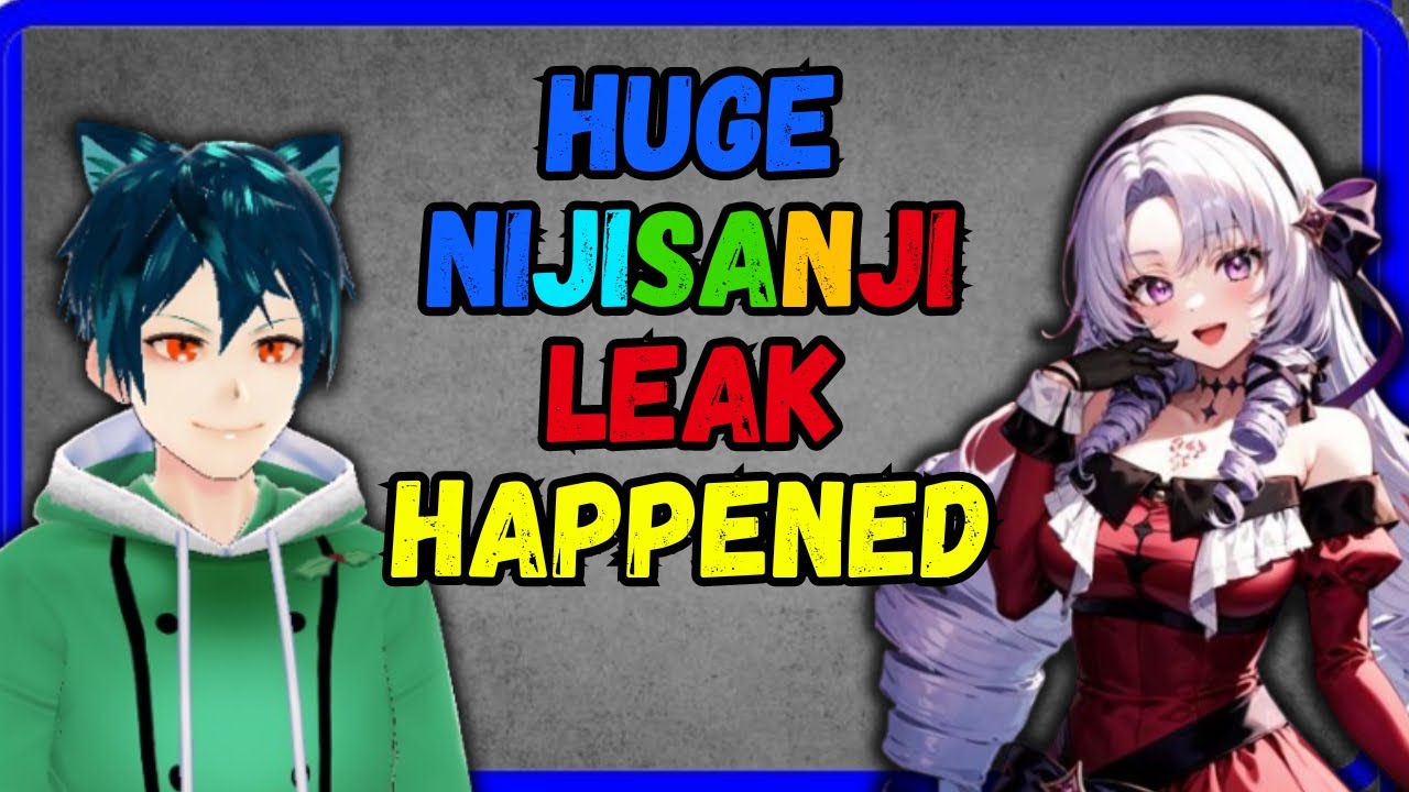 huge Nijisanji leak just happened