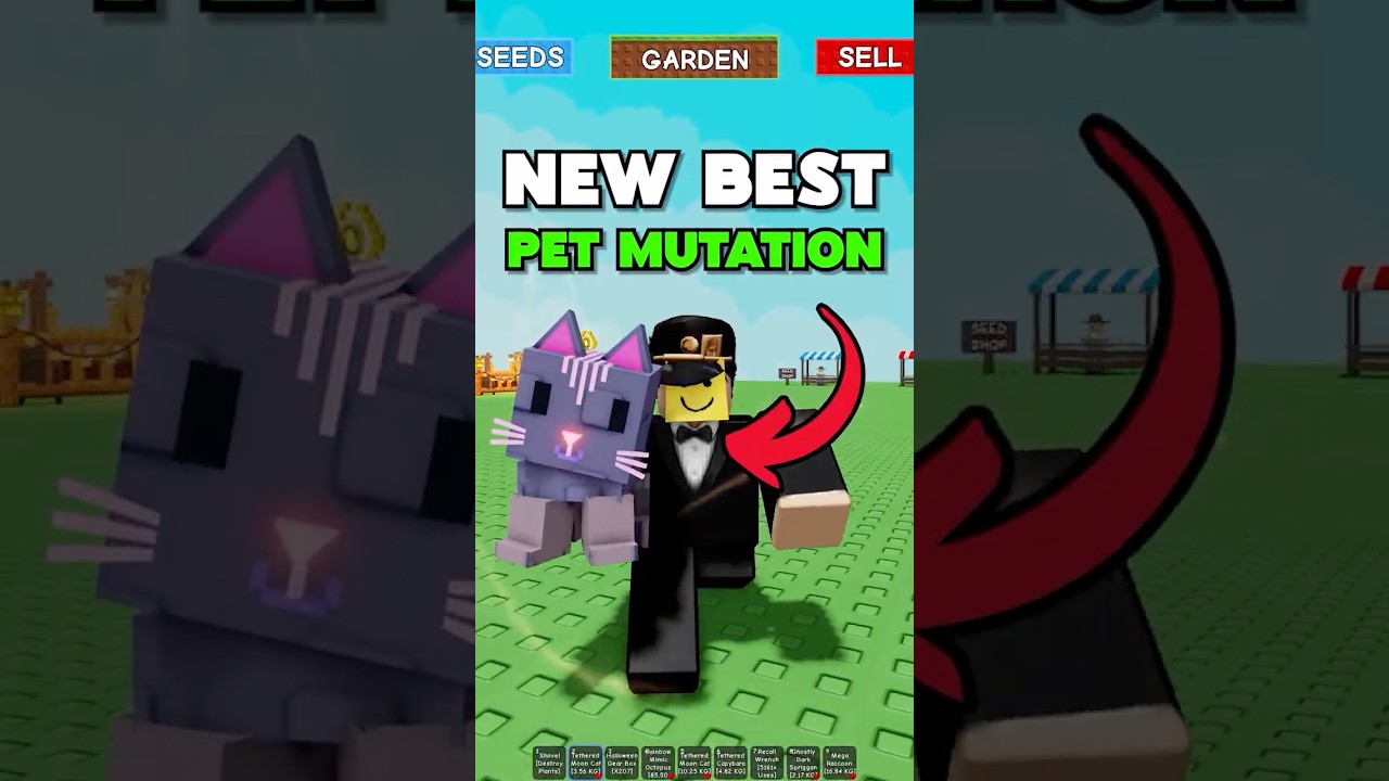 New BEST Pet Mutation in Grow a Garden! #growagarden