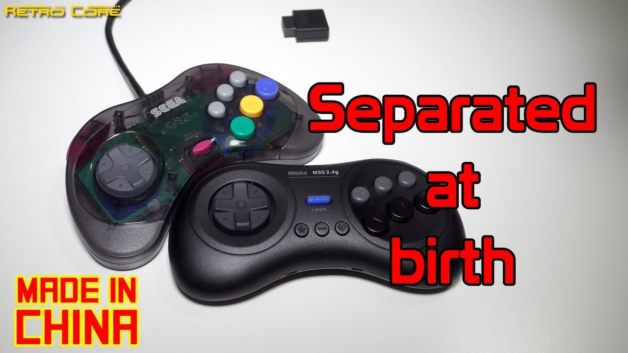 8bit-do M30 2.4g Mega Drive controller has a secret