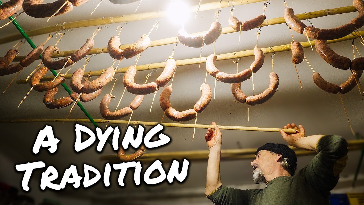 The Extreme Process of Traditional Calabrian Salami